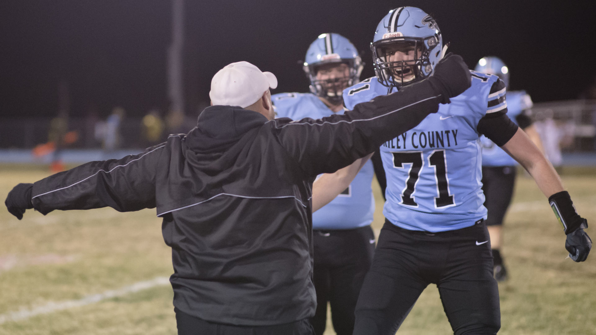 Riley County's Jack White celebration vs. Silver Lake, 2019